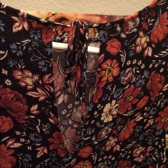 Floral American eagle long sleeve dress - Picture 4 of 5